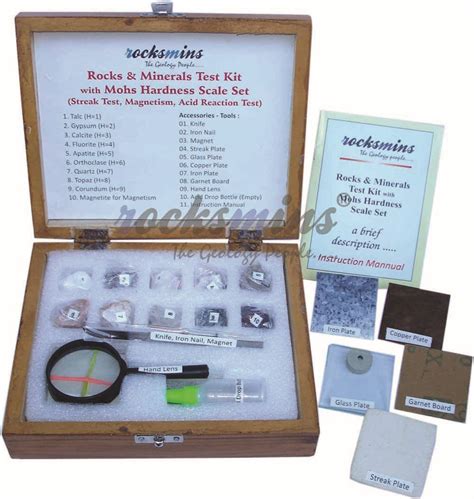 how to test hardness of a rock|rock hardness test kit.